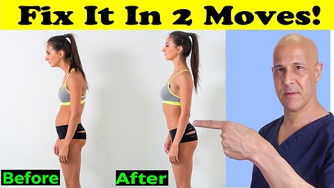 Fix Poor Posture Hunchback in 2 Moves! Dr. Mandell