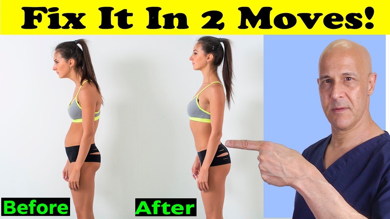 Fix Poor Posture Hunchback in 2 Moves! Dr. Mandell