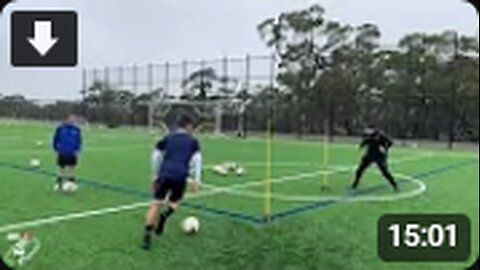 Passing & Finishing Combinations _ Joner Football Training _ Soccer