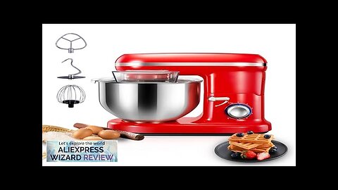 Stand Mixer 1000W Kitchen Use Machine Robot de Cuisine Cooks Knead Review