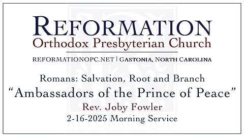 Ambassadors of the Prince of Peace | Romans 12:14-21