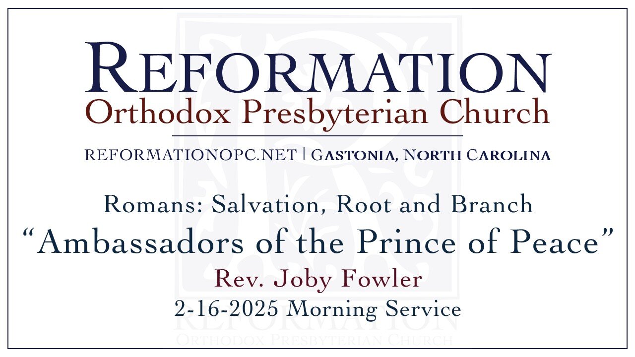 Ambassadors of the Prince of Peace | Romans 12:14-21