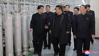 North Korean leader Kim Jong Un visits nuclear facility