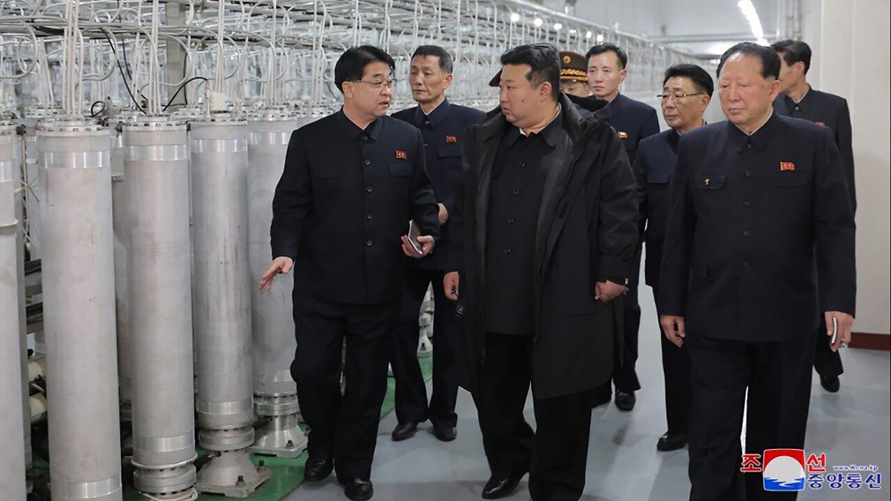 North Korean leader Kim Jong Un visits nuclear facility