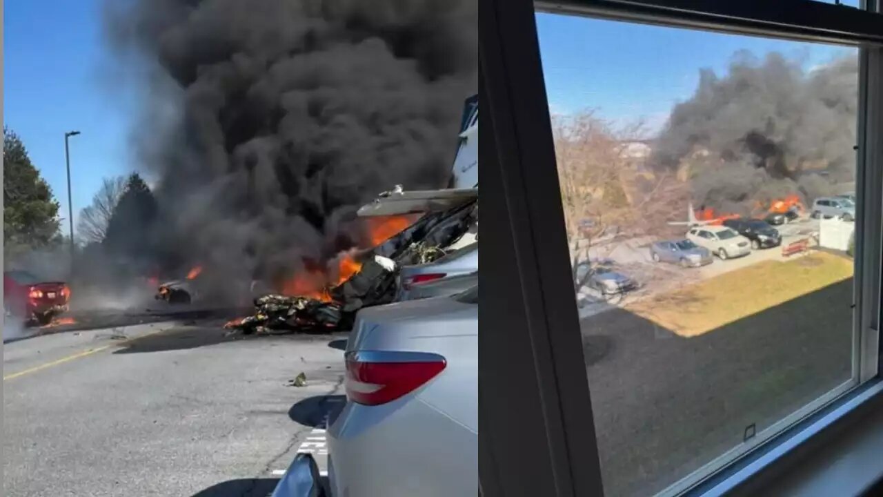 🎥Lancaster Plane Crash: Small Aircraft Crashes Near Retirement Home, Multiple Injured