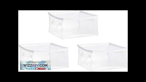 Amazon Basics Clear Zippered Organizers 3-Pack Review