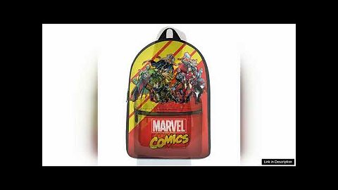 Marvel Comics Superheroes Assemble Cool Backpack Bag Review