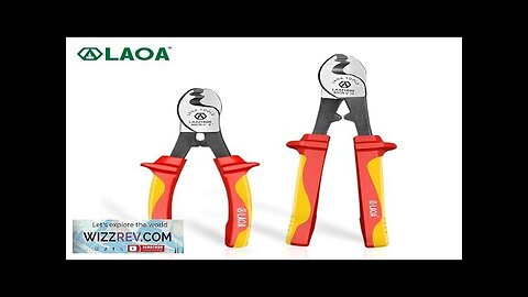 LAOA Insulated Cable Cutter 1000V Electrician Professional Pliers Shock Wire Stripper Tool Review