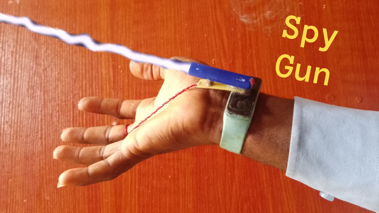 Powerful wrist gun || DIY