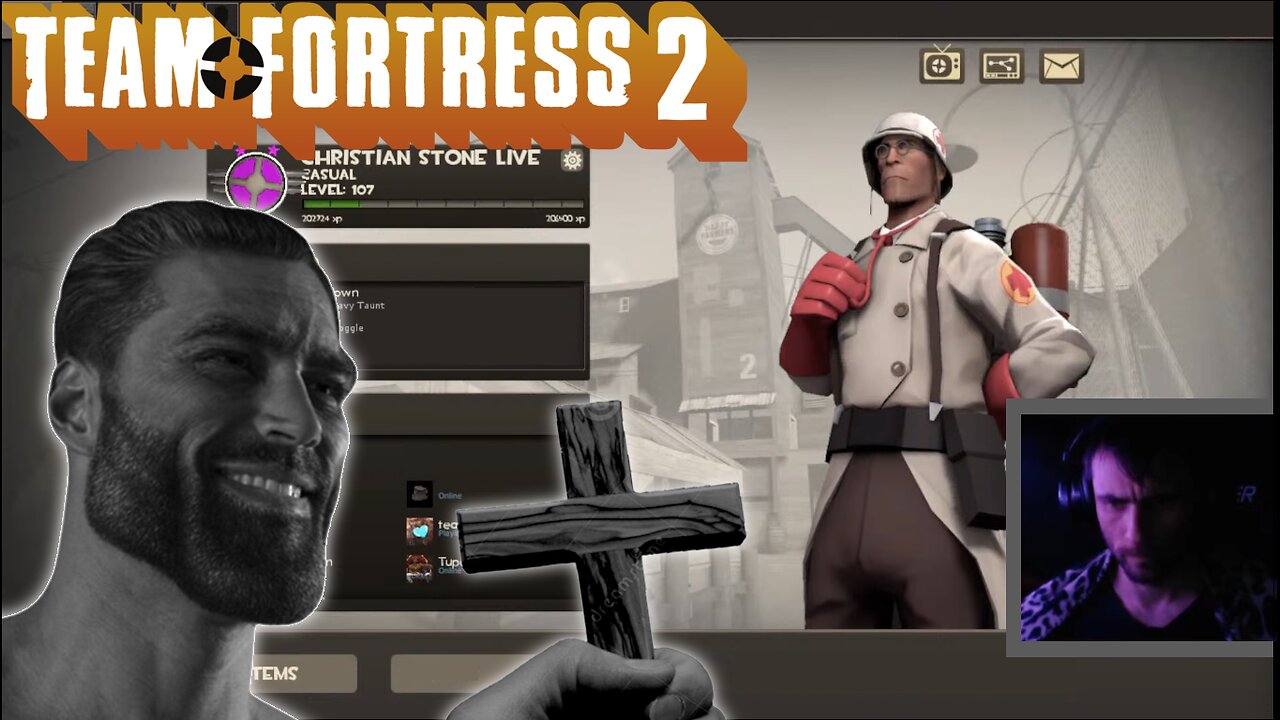 TF2 "Christmas Lights Stay On" Christian Christmas LIVE / Team Fortress 2