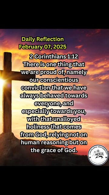 Daily Reflection February 07, 2025