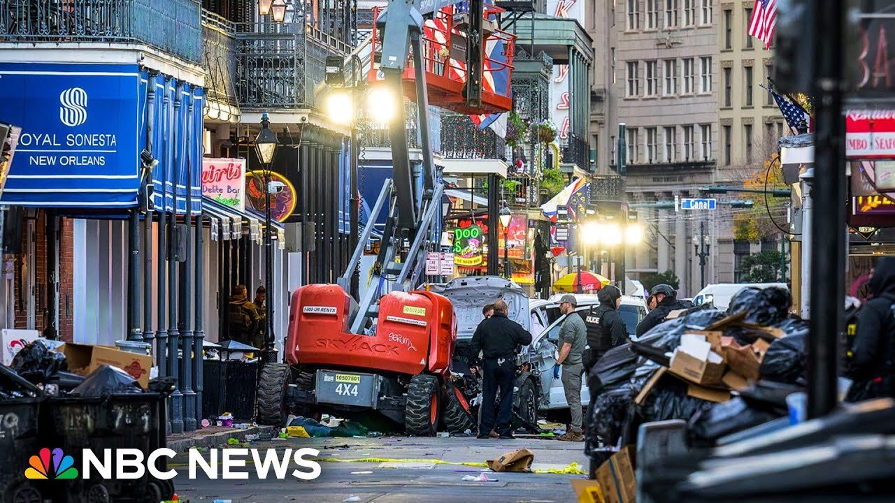 New Orleans truck attack driver 'hellbent' on 'creating carnage' says police superintendent