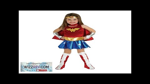 Wonder Woman DC Comics Toddler Costume Review