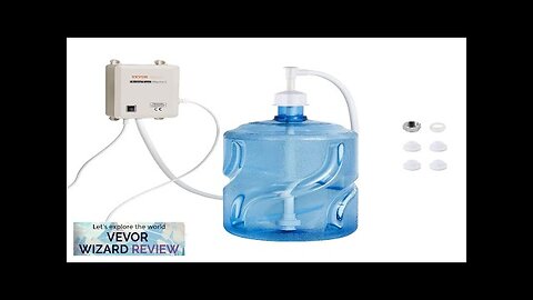 VEVOR Bottled Water Dispensing Pump System110V 20ft US Plug High Flow Bottled Review