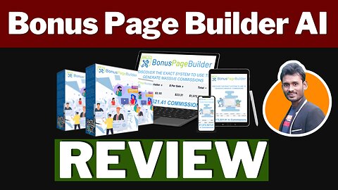 Bonus Page Builder AI Review 🔥 Create high-converting bonus pages quickly and easily!