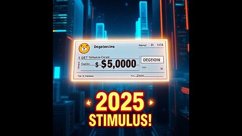 "$5,000 Dogecoin Stimulus Check 2025: How to Qualify for the Doge Dividend (Full Guide!)"