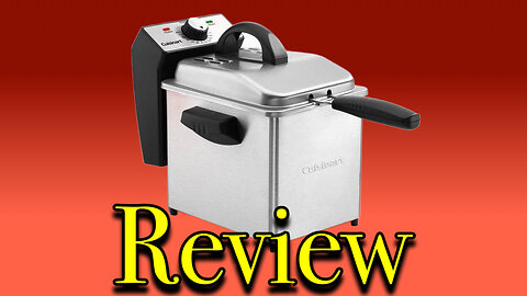 Cuisinart 2 qt. Compact Deep Fryer Unboxing and Review