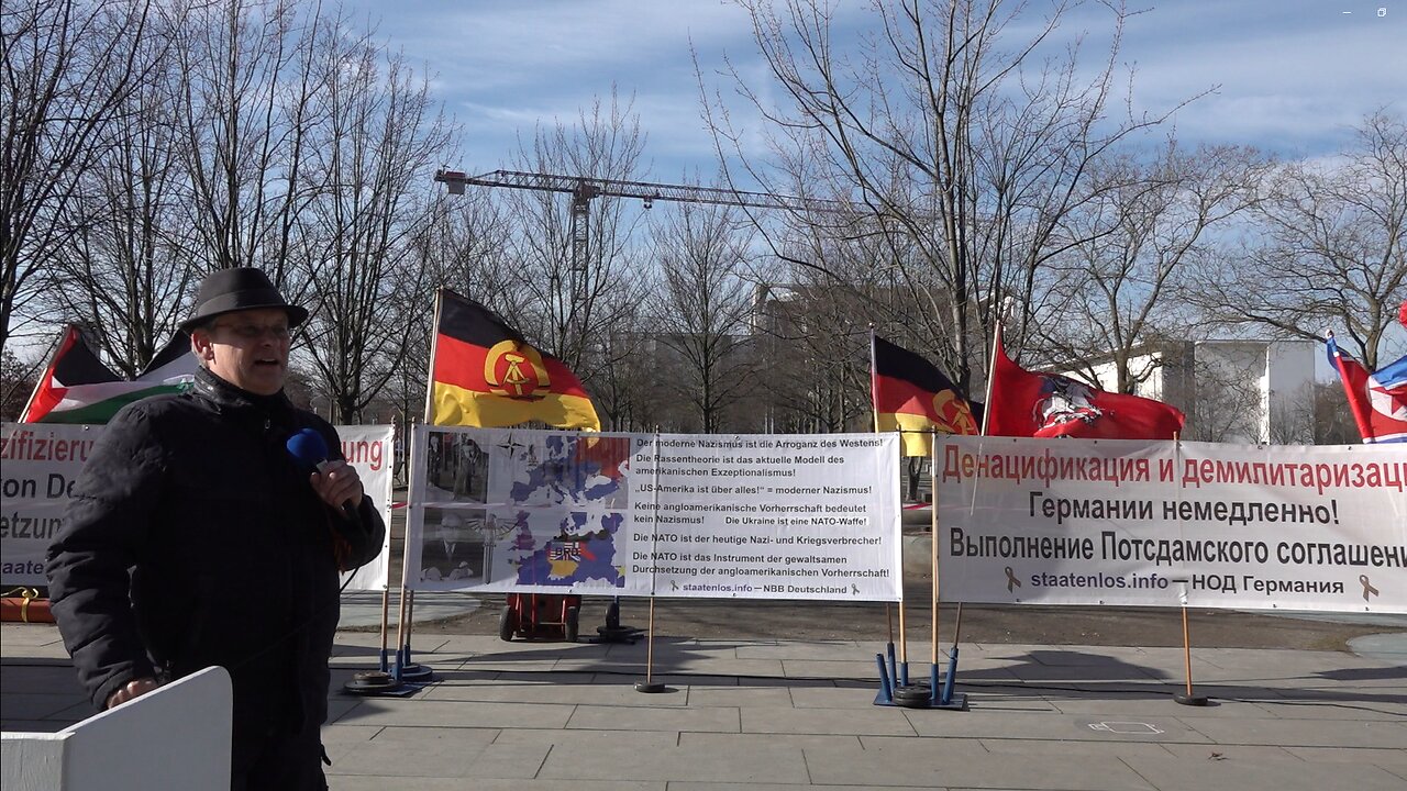 NATO-Kriegsverbrechen gegen Russland! Deutscher Bundestag 22.02.2025