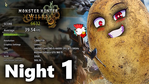 Monster Hunter Wilds Night 1 PSP EDITION!