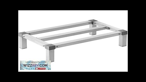 Newly Upgraded！VEVOR Aluminum Dunnage Rack Stationary Dunnage Rack 24” x 14” x Review