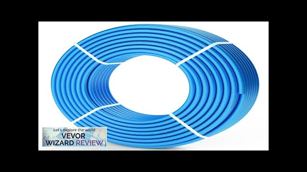 VEVOR PEX Pipe 1/2 Inch 300 Feet Length PEX-B Flexible Pipe Tubing Review