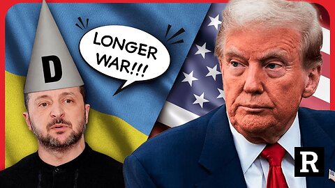 President Trump 'That's the DUMBEST thing Zelensky could have said and his time has run out'!!!