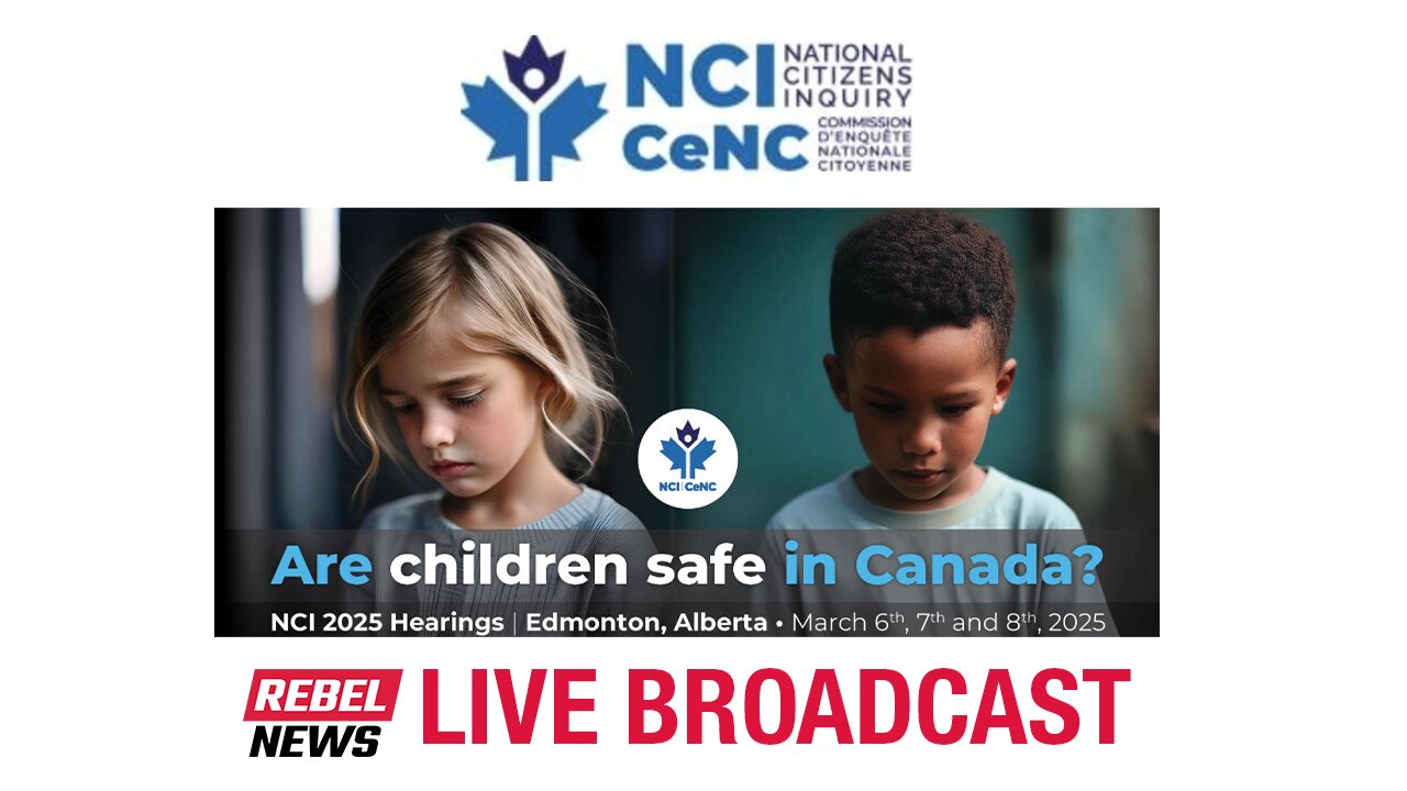 🔴 WATCH the National Citizens Inquiry — Are children safe in Canada?