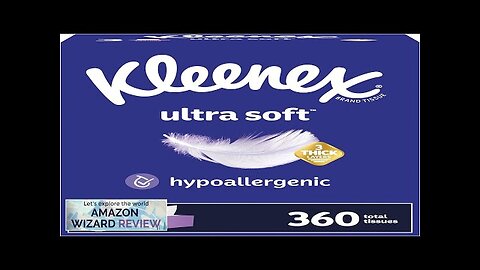 Kleenex Ultra Soft Facial Tissues 3 Flat Boxes 120 Tissues per Box Review