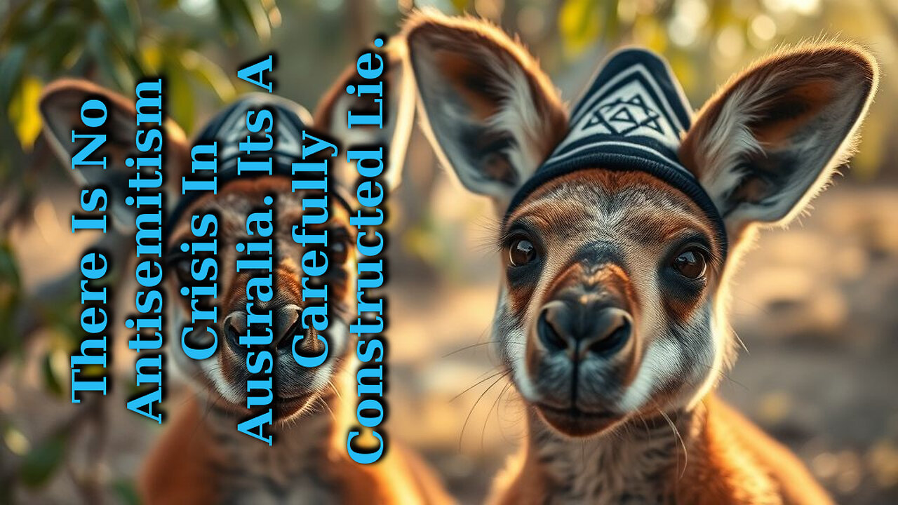 There Is No Antisemitism Crisis In Australia. Its A Carefully Constructed Lie.