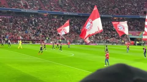 Bayern Munich vs SC Freiburg fantastic atmosphere