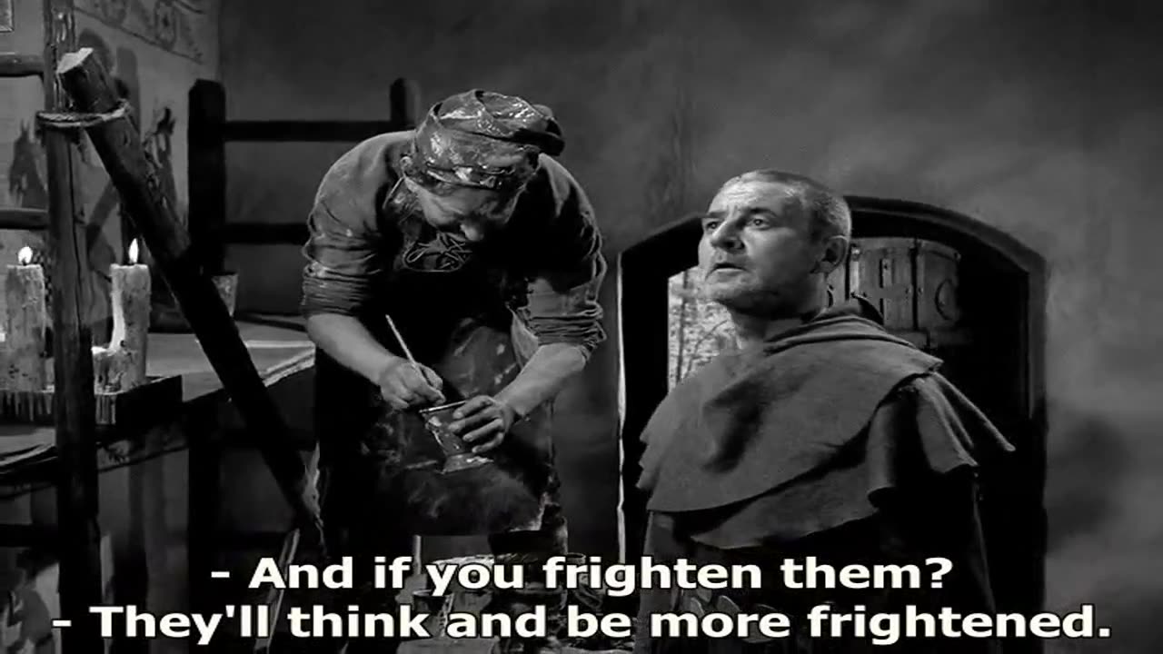 The Seventh Seal, Bergman, 1957 Fear of death