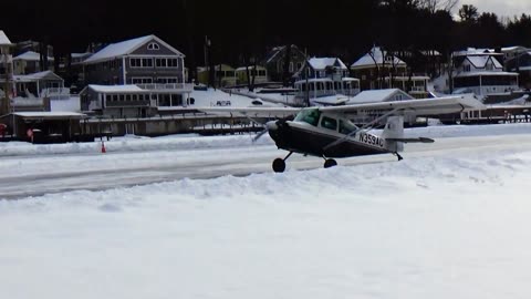 Alton Bay Ice Runway
