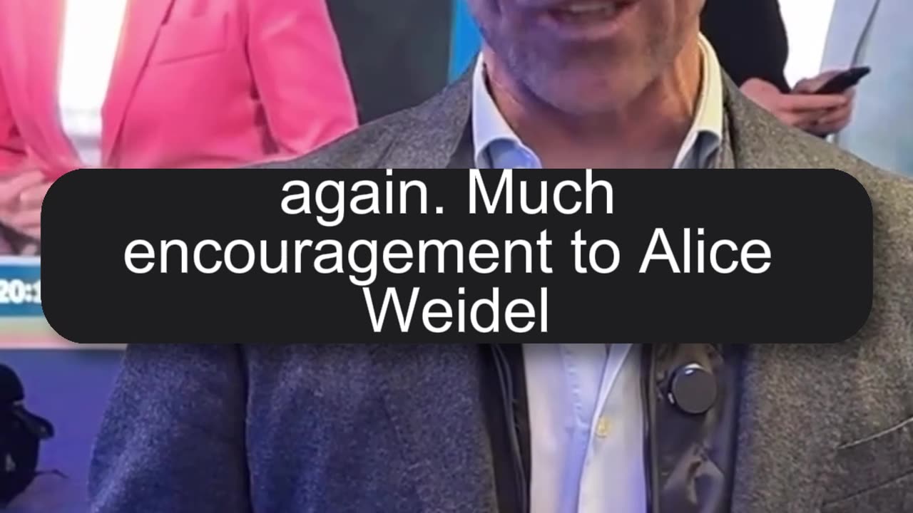 Jorge Buxadé highlights Alice Weidel's victory