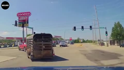 SHOCKING Car Crashes On Road Got Instant Karma