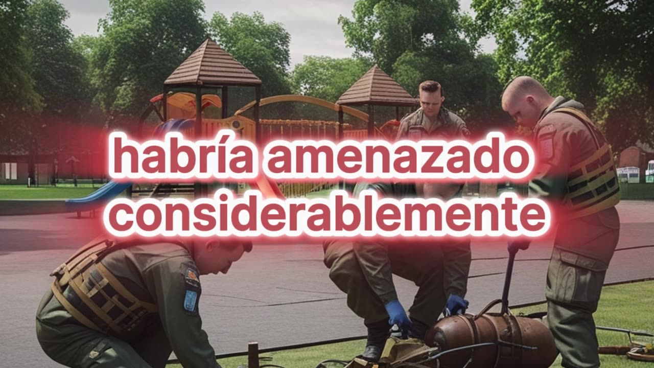 Hallan numerosas bombas no explotadas de la Segunda Guerra Mundial.