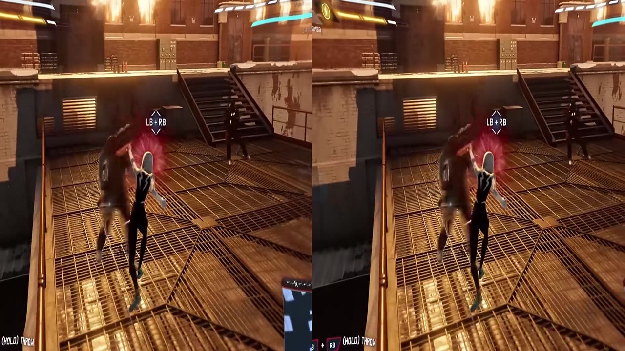 VR 3D - Spiderman & Gwen vs Venom