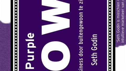 Purple Cow by Seth Godin | Summary