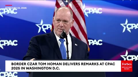 Tom Homan's Message to ILLEGALS, CPAC day 3