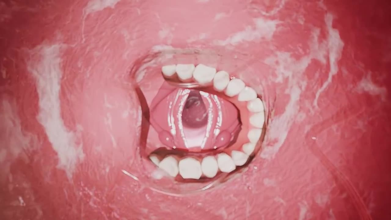 He accidentally swallowed his dentures