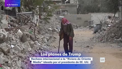 EE.UU.: LOS PLANES de TRUMP EN GAZA SORPRENDEN y descolocan EL TABLERO INTERNACIONAL | RTVE Noticias