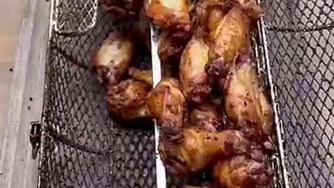 Rotisserie chicken wings
