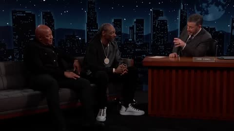 Jimmy Kimmel Interviews Dr. Dre, Snoop Dogg & Curtis “50 Cent” Jackson