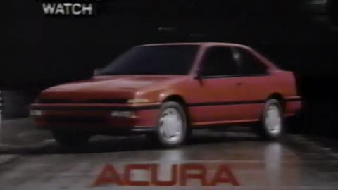 May 8, 1988 - Drive an Acura Integra