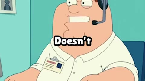 Family guy Peter works Suicide Hotline