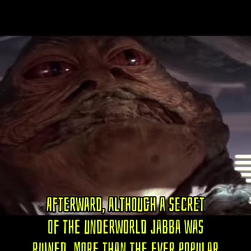 Were you aware Jabba The Hutt was into Auto-erotic Asphyxiation?