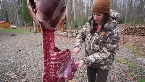 How To Butcher A Deer EVERY STEP EXPLAINED