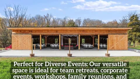 Company Event Venue Clear Spring Maryland