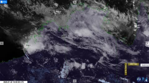 Miran Rubin - Australija - RAMMBCIRA Geocolor - sat Himavari 9 4km - 22.01.2025.