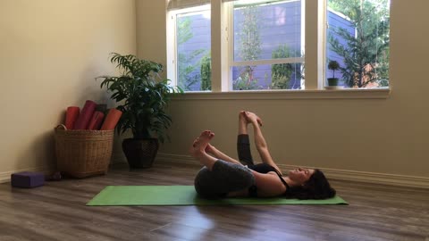 Laid Back Yoga Flow to Release Renew