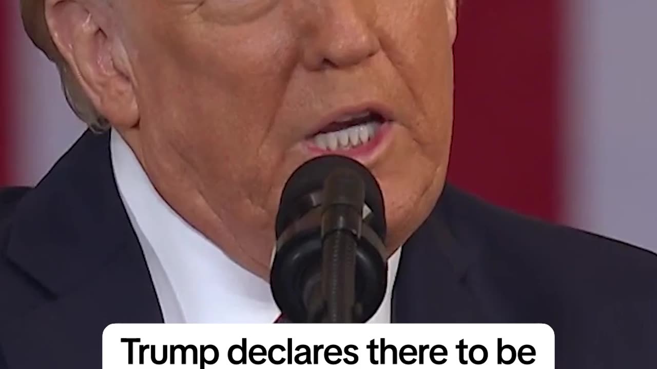 Trump declares there are on two genders, male and female